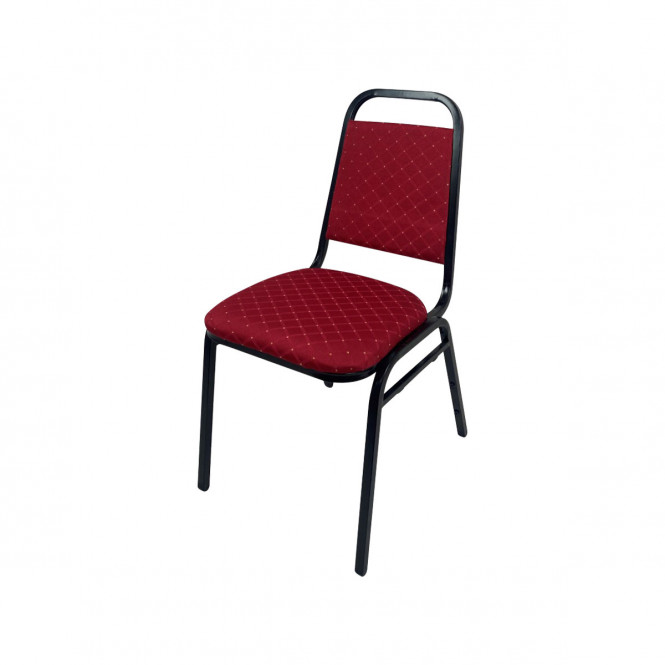 Loughborough-Stacking-Chair-Red