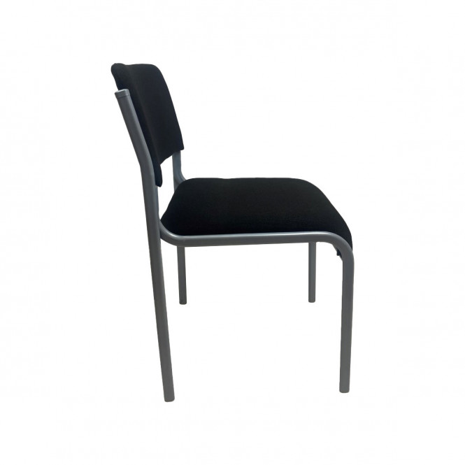 Conference-Stacking-Chair-Black