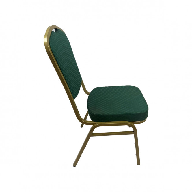 Steel-Emperor-Banqueting-Chair-Green