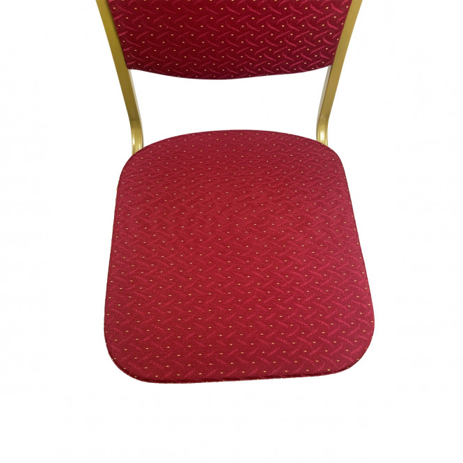 Steel-Emperor-Banqueting-Chair-Red