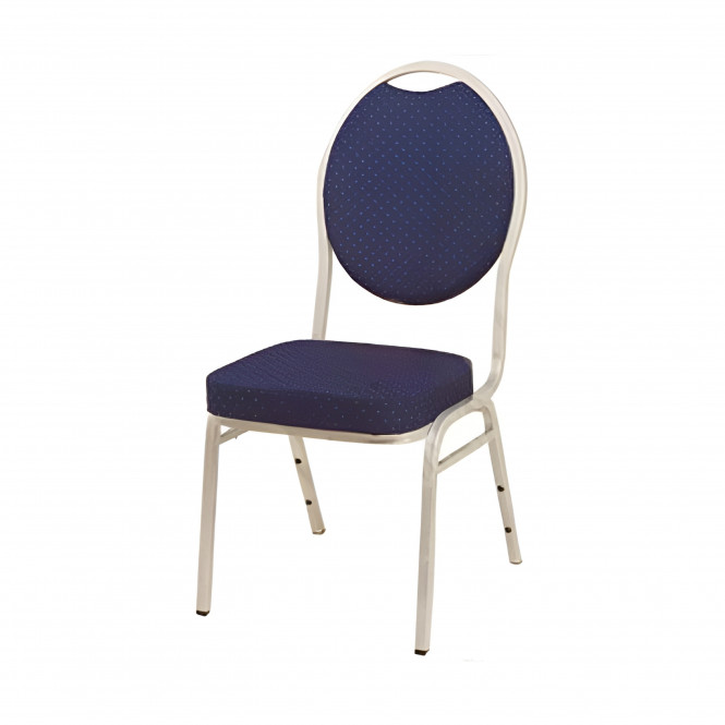 Steel-Spoon-Backed-Banqueting-Chair-Blue-silver