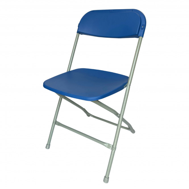 Samson-Plastic-Folding-Chair-Blue