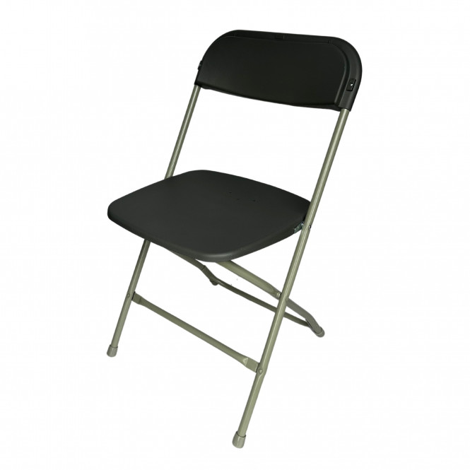 Samson-Plastic-Folding-Chair-Grey